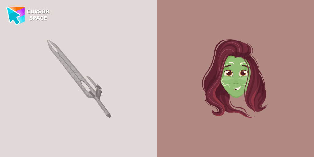 Gamora cursor cursor pack